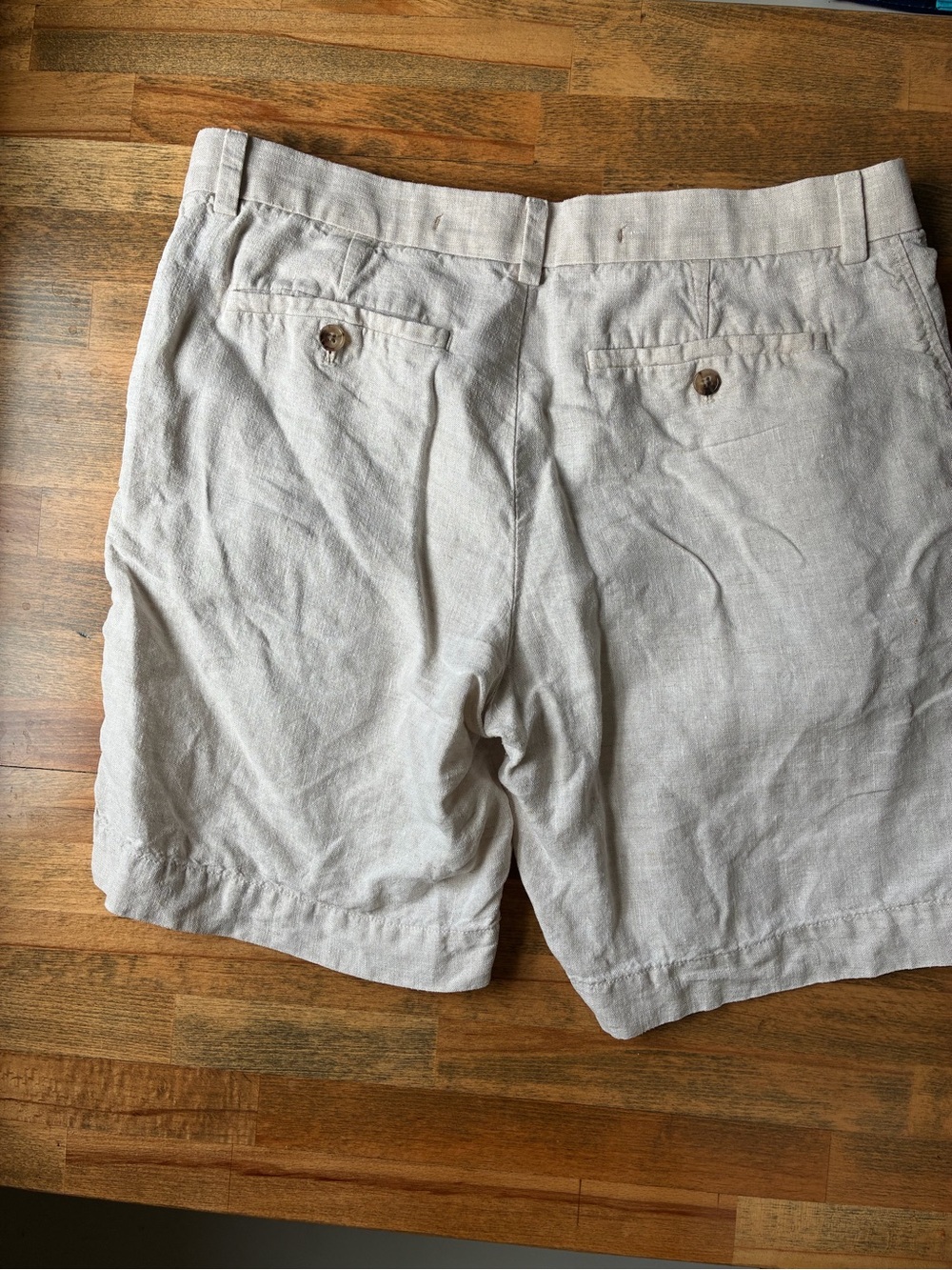 Men’s Linen Chino shorts Banana Republic - Picture 2 of 4